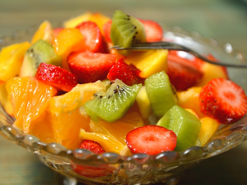 Салат фруктовый рай рецепт с фото